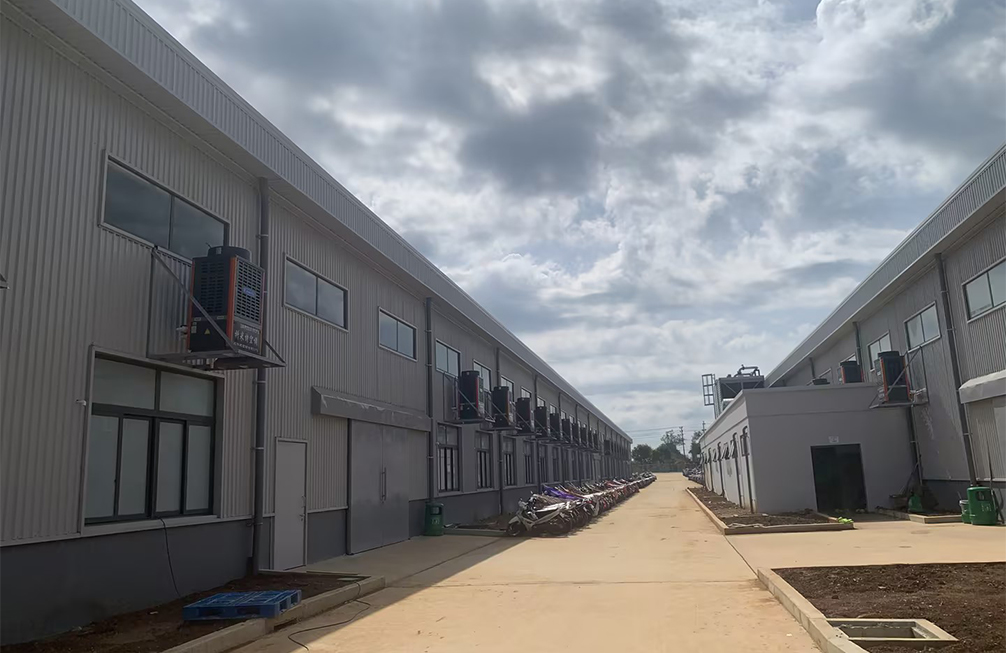 越南制衣厂安装案例